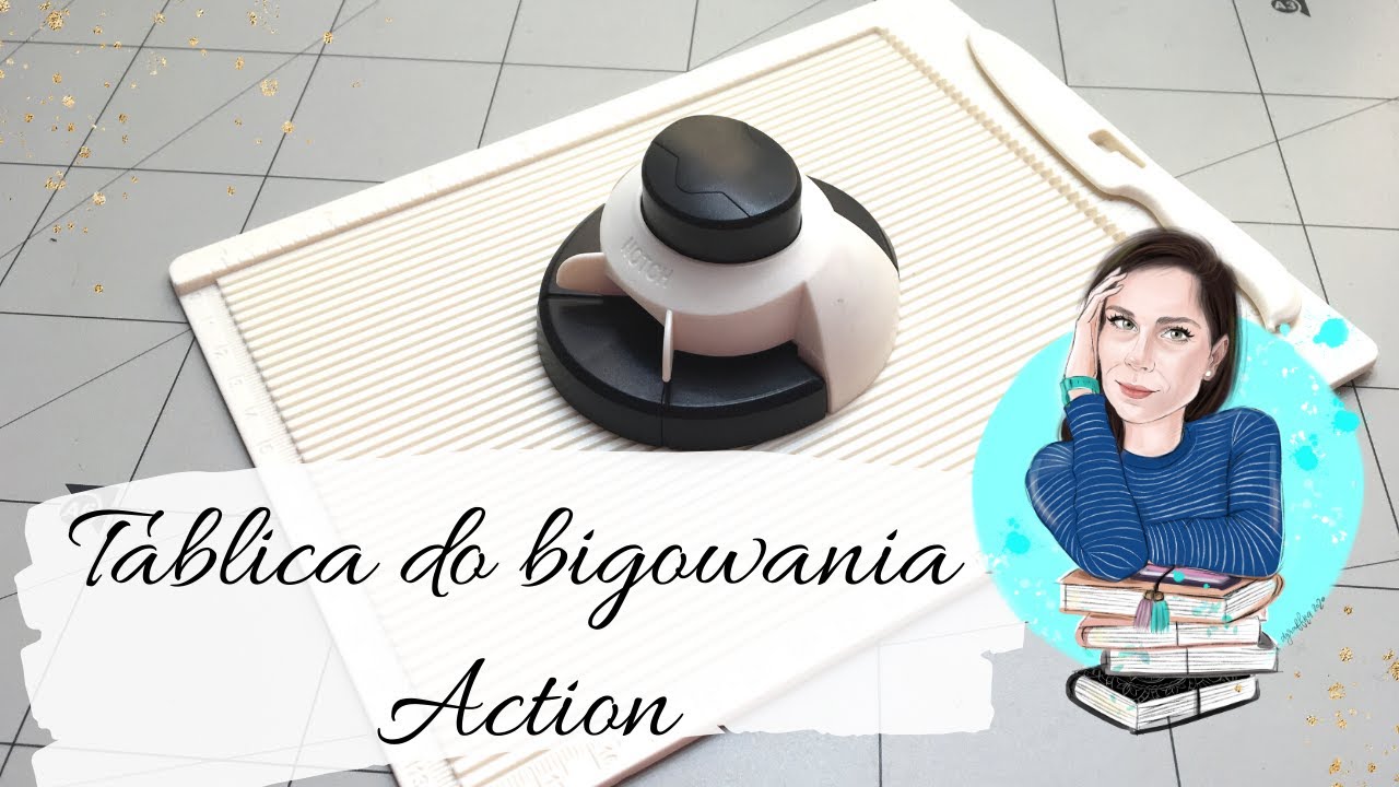 Recenzja tablicy do bigowania z Action scrapbooking | Co ja narobiłam!