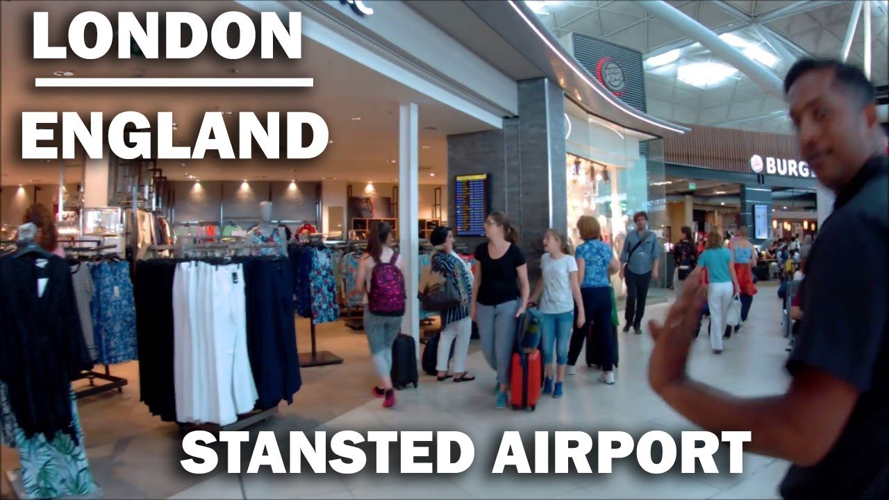 A Walk Around The Shopping Lounge in London Stansted Airport