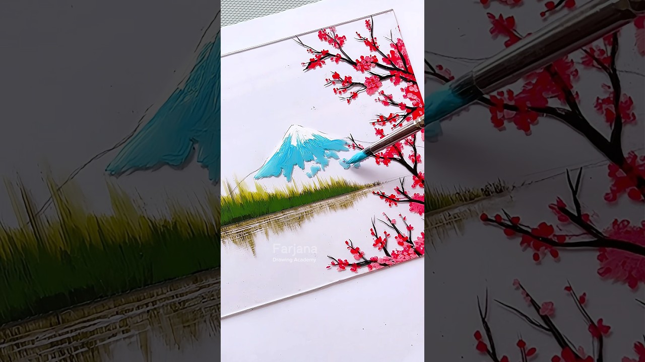 Glass painting #painting #art #shorts