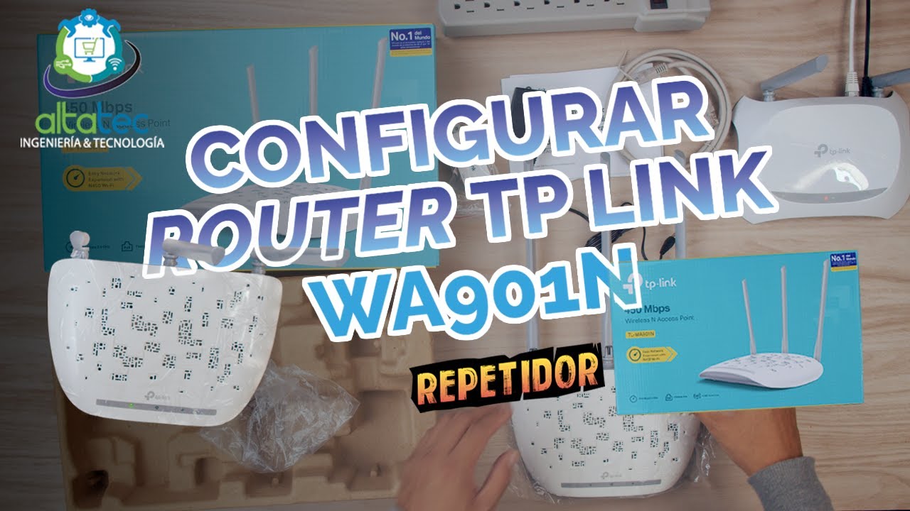 Como CONFIGURAR Router Tp-Link WA901N en Modo REPETIDOR (Paso a Paso)