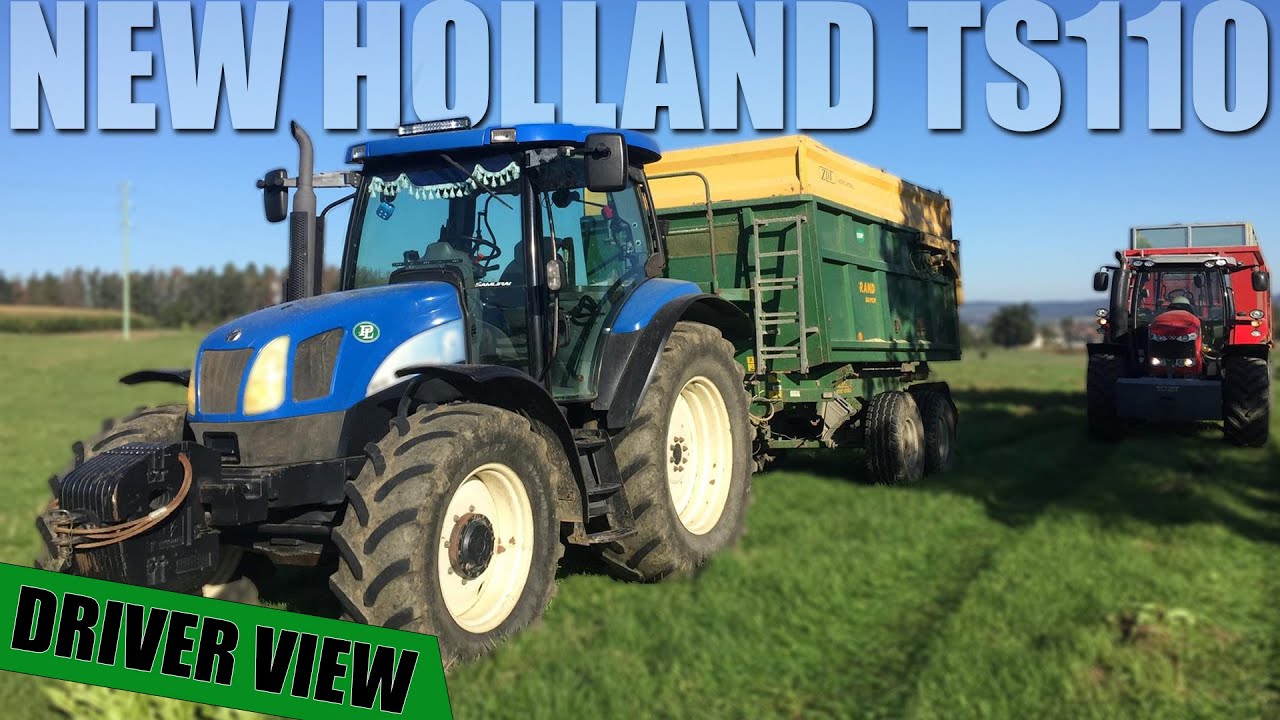 New Holland TS110 + ZDT Grand Super | GoPro/driver view 🌽