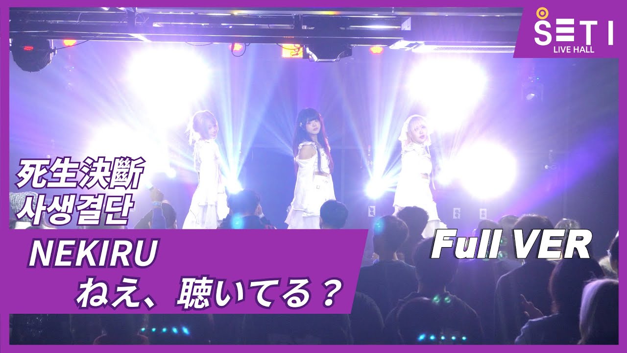 20260201「死生決斷 사생결단」NEKIRU ねえ、聴いてる？(네키루)_SETi LIVE HALL