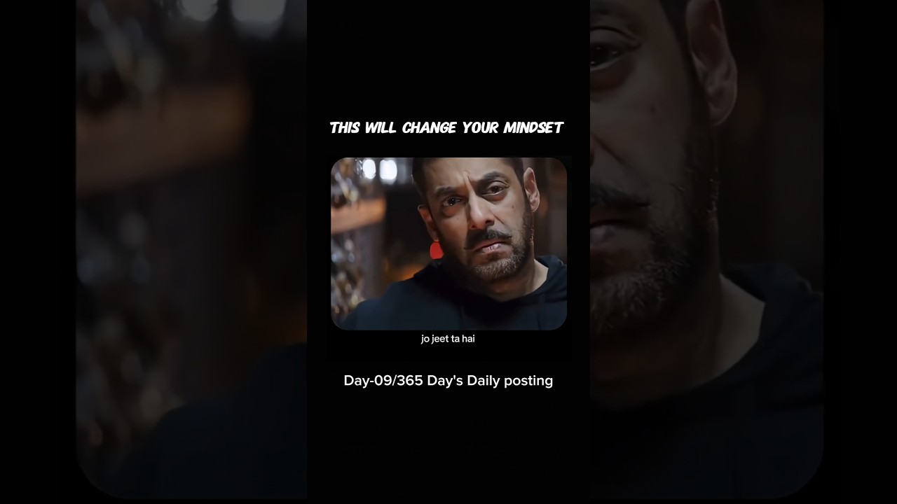 Day-09/365 Day's Daily posting Challenge | hero vo hota hai jo haarta hai ❤