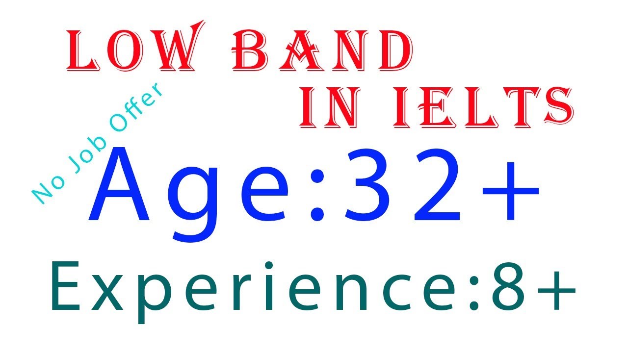 Low band in IELTS AGE 32 + SINP PNP Program eligibility SINP calculation SINP POINTS calculator