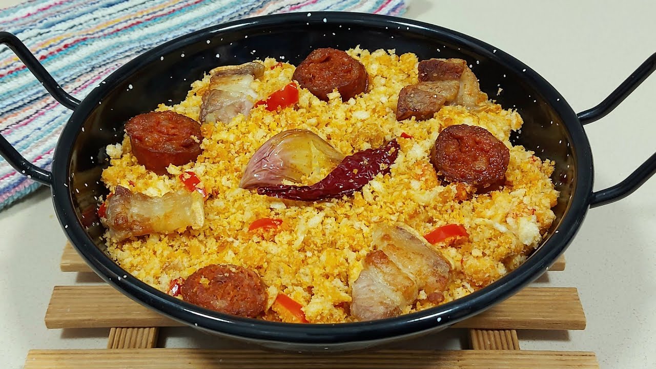 🥘 LAS MIGAS DE PUEBLO 🏘 QUE SIEMPRE ME PIDEN EN CASA 🥰 // BEATRIZ COCINA