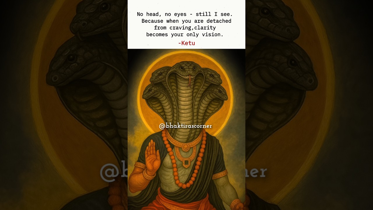 Ketu says 💫 #ketu #planet #9planets #divine #bhakti #devotional #trending #viralvideo #new #shorts