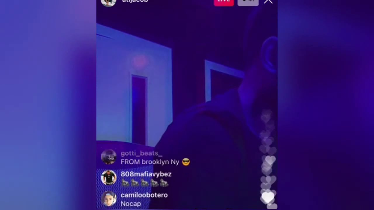 ATL Jacob Cooking Up Crazy Beats In The Studio Instagram | IG LIVE TV