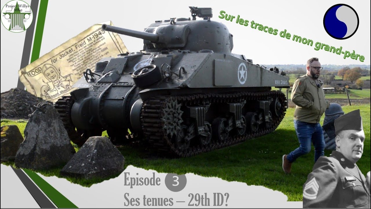 Enquête | Sur les traces de mon grand-père 03 - Ses tenues, 29th Infantry Division?