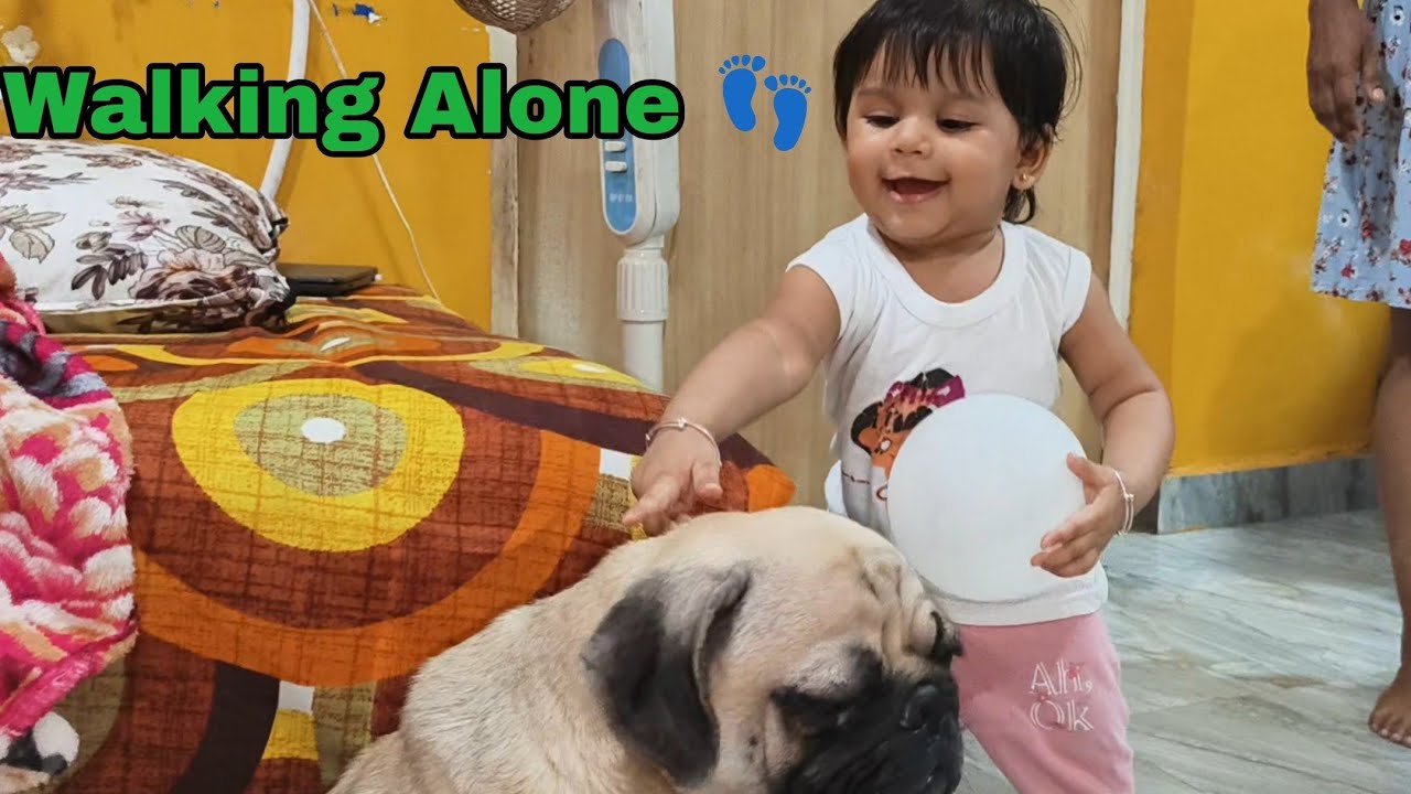 First Time Walking Alone 😍 | Tiny Steps, Proud Mommy  #konkanivlogs 