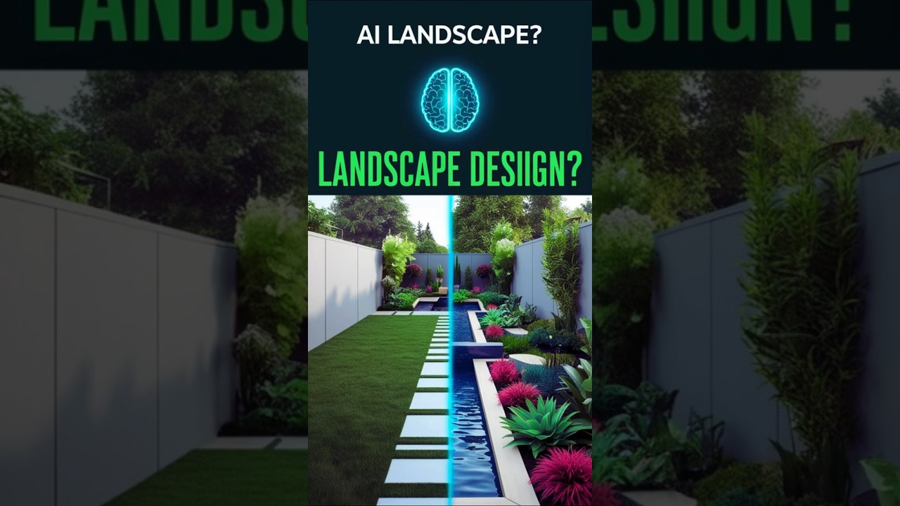 AI Landscape Design Explained in 60 Seconds! 🌿🤖