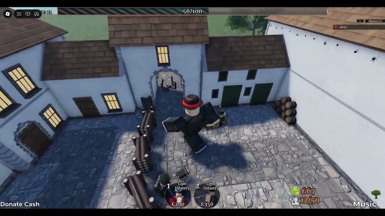 Roblox Napoleonic Tower Defence Playthrough Part 1: Papelotte