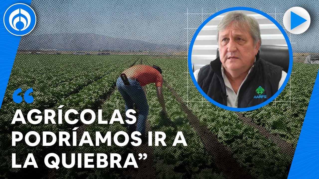 Los números no dan, no es capricho de los agricultores: Confederación de Asociaciones Agrícolas