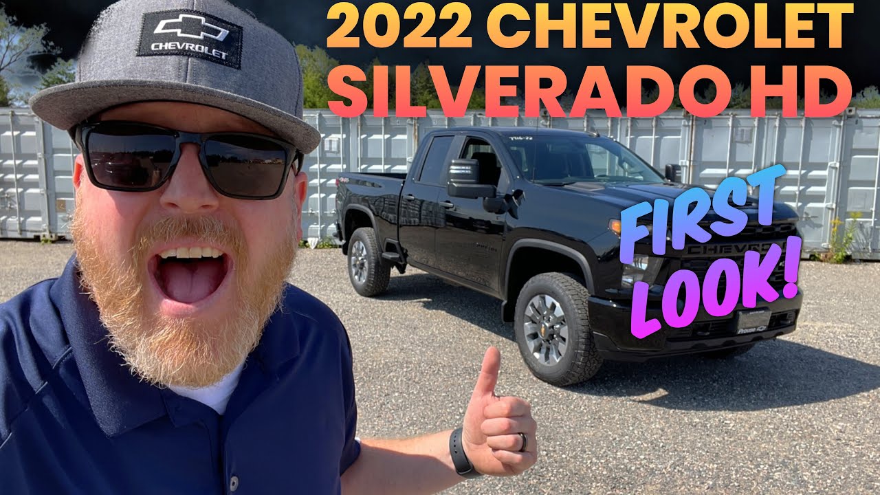 FIRST LOOK! 2022 Chevrolet Silverado 2500HD Custom!