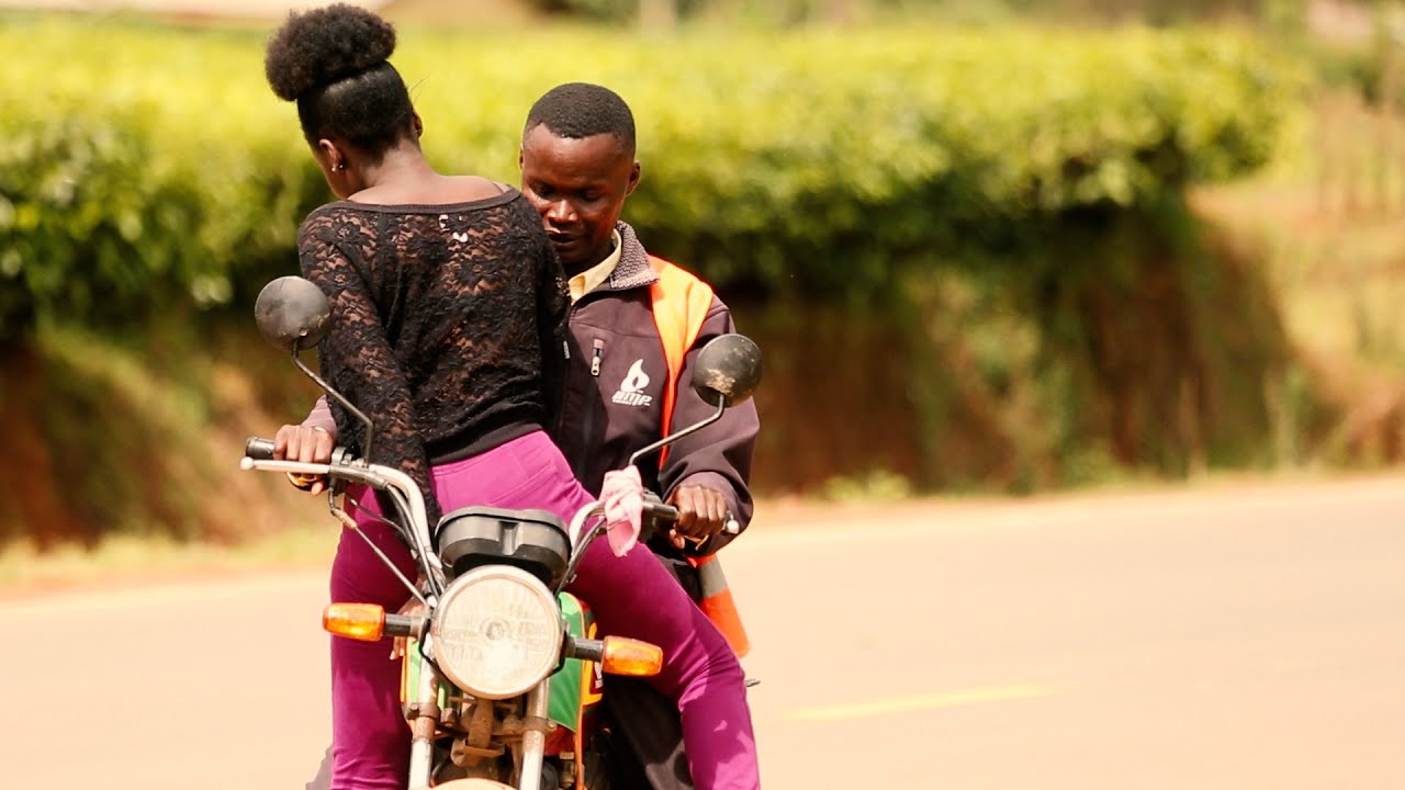 Caught on Motorbike