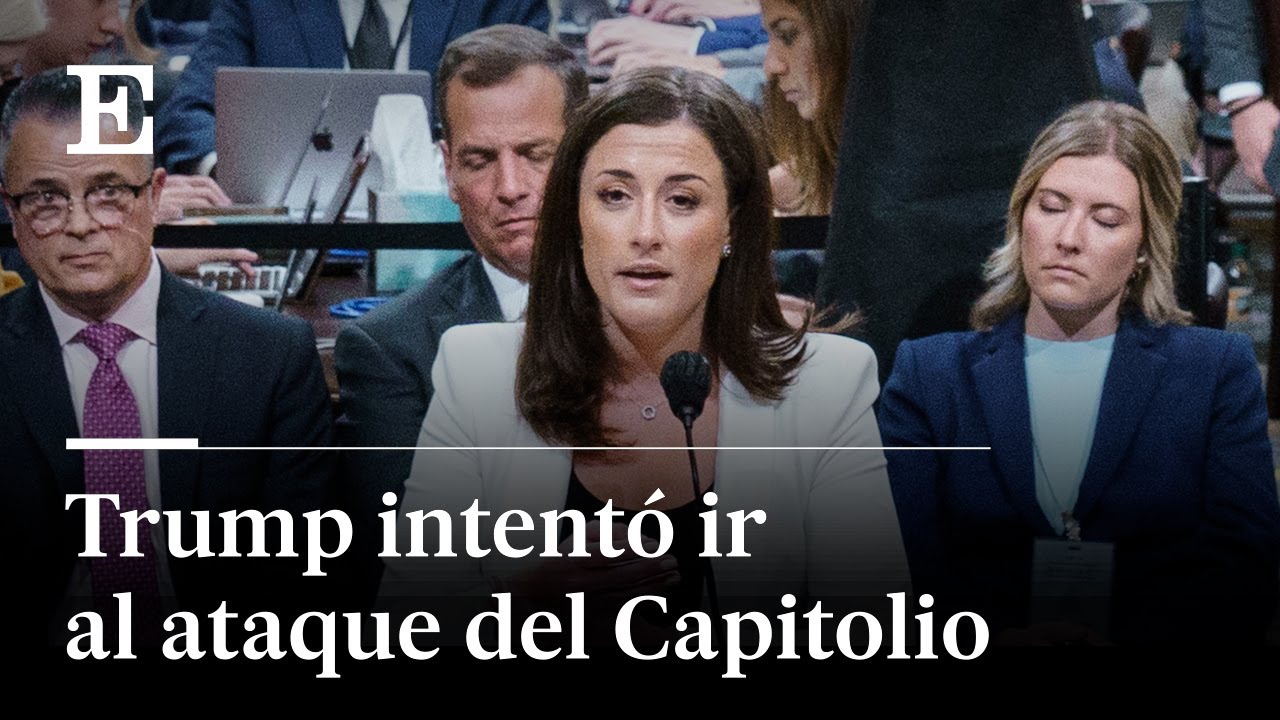 Testigo clave en el ASALTO al CAPITOLIO declara contra TRUMP | EL PAÍS