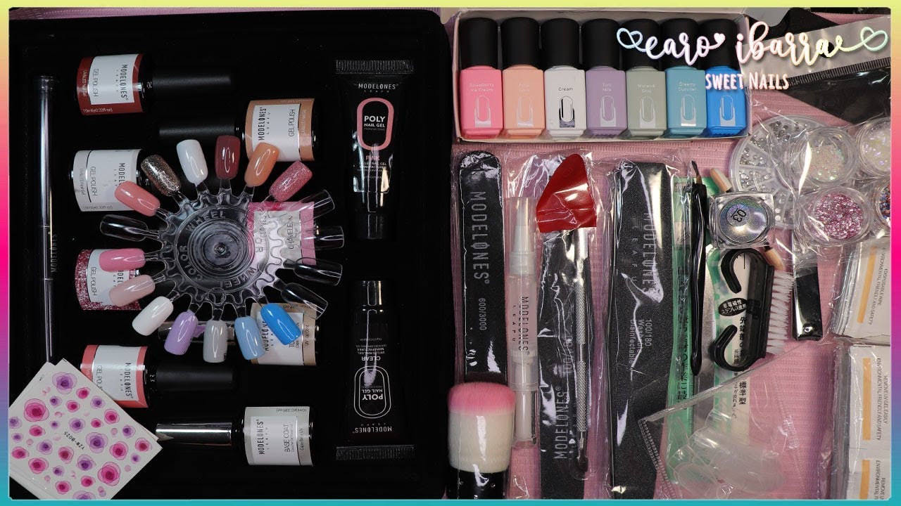 💅🏻UÑAS DE GEL, POLYGEL Y Acrílico con Productos Súper BARATOS de MODELONES