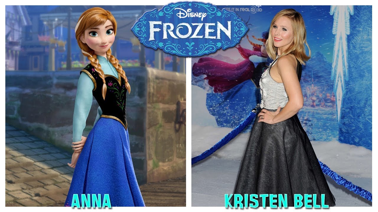 Disney Frozen Characters Behind The Voices - Frozen Characters in Real Life