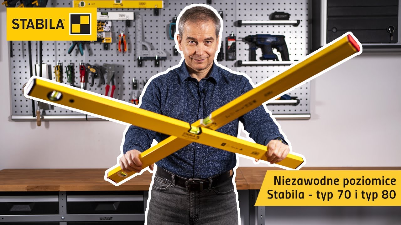 Niezawodne poziomice Stabila - typ 70 i typ 80