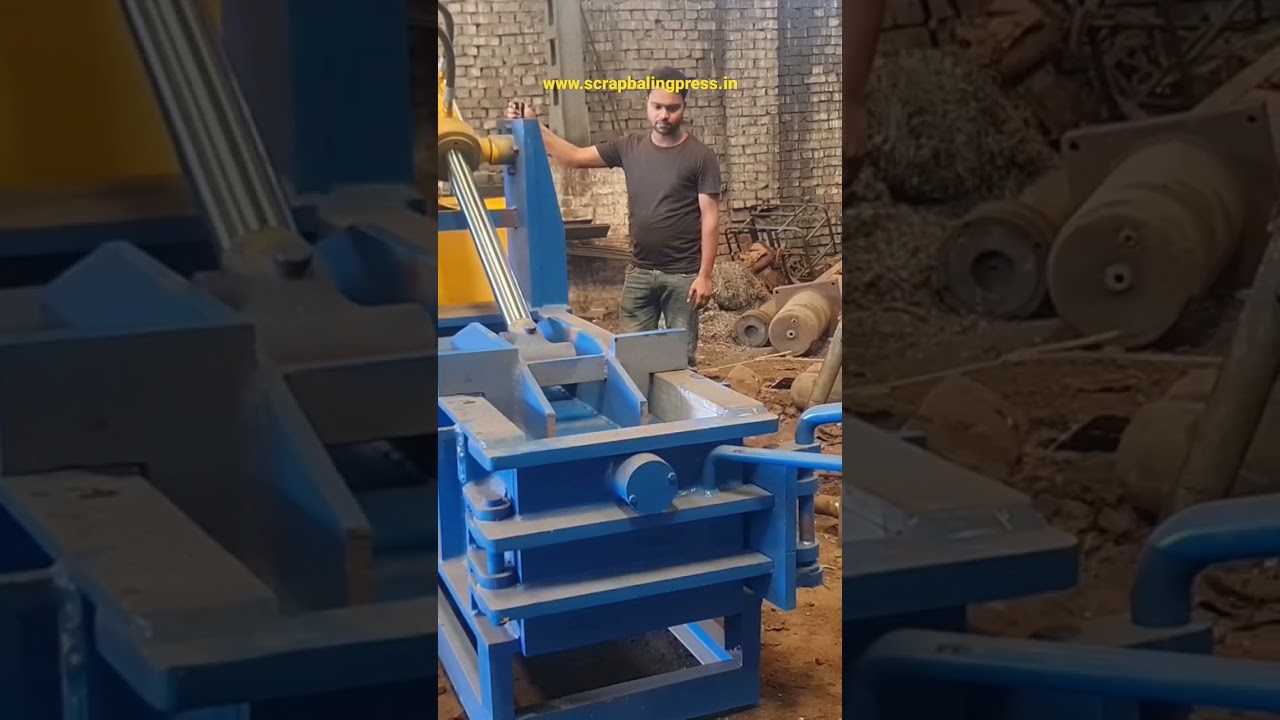 Metal Scrap Baling Press Machine
