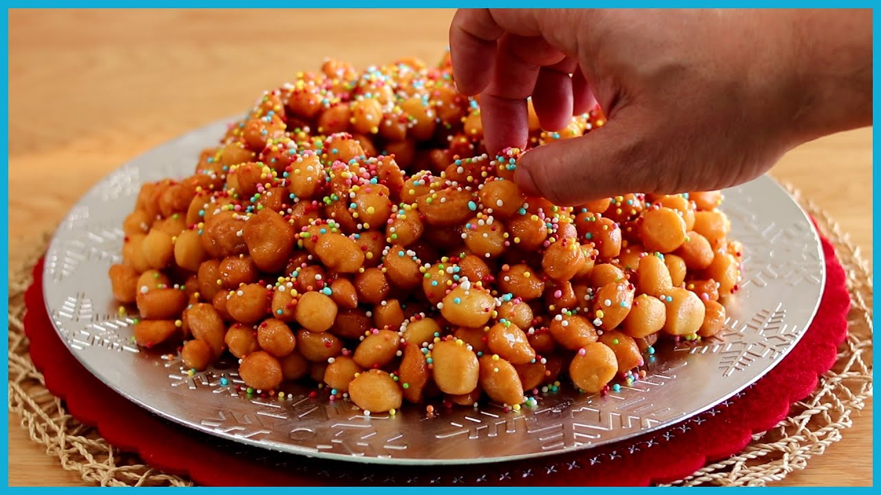 STRUFFOLI NAPOLETANI Ricetta tradizionale della Nonna
