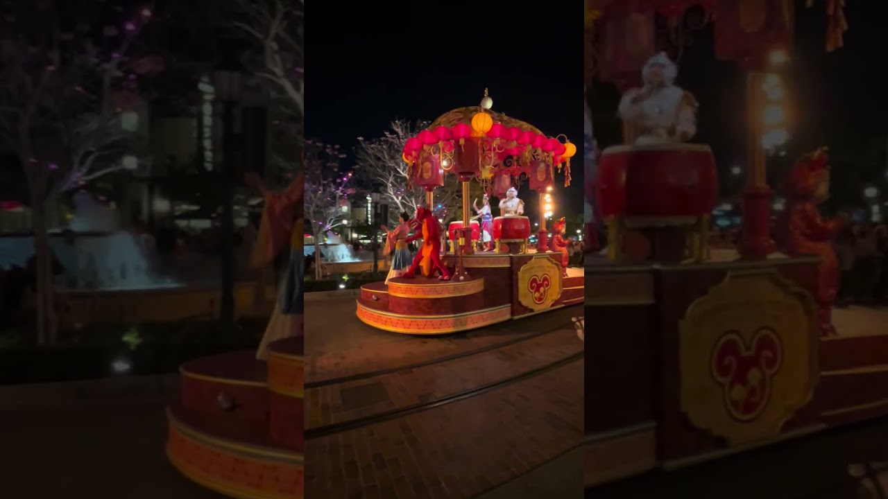 Lunar New Year Parade Disneyland 
