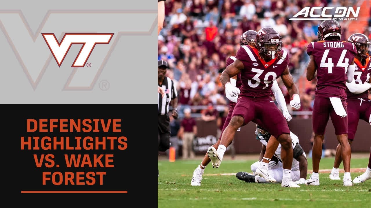 Virginia Tech's Defense Manhandles Demon Deacons