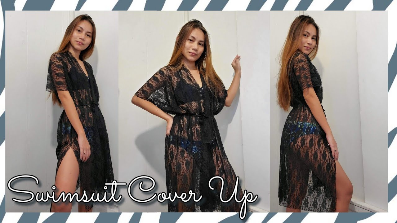 How To Make Swimsuit Cover Up / Lingerie Robe! Quick & Easy Tutorial!