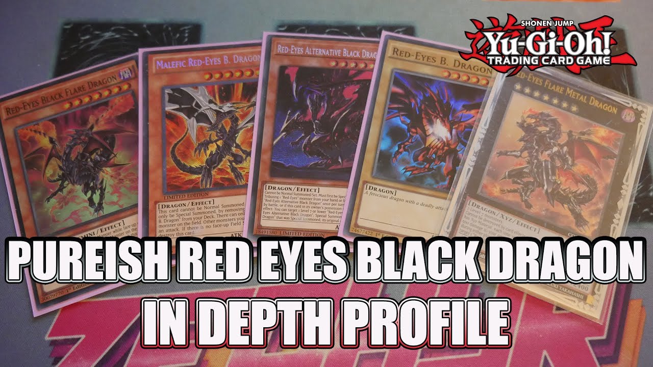 PUREISH Red Eyes Black Dragon Profile - NO DRAGON LINK!