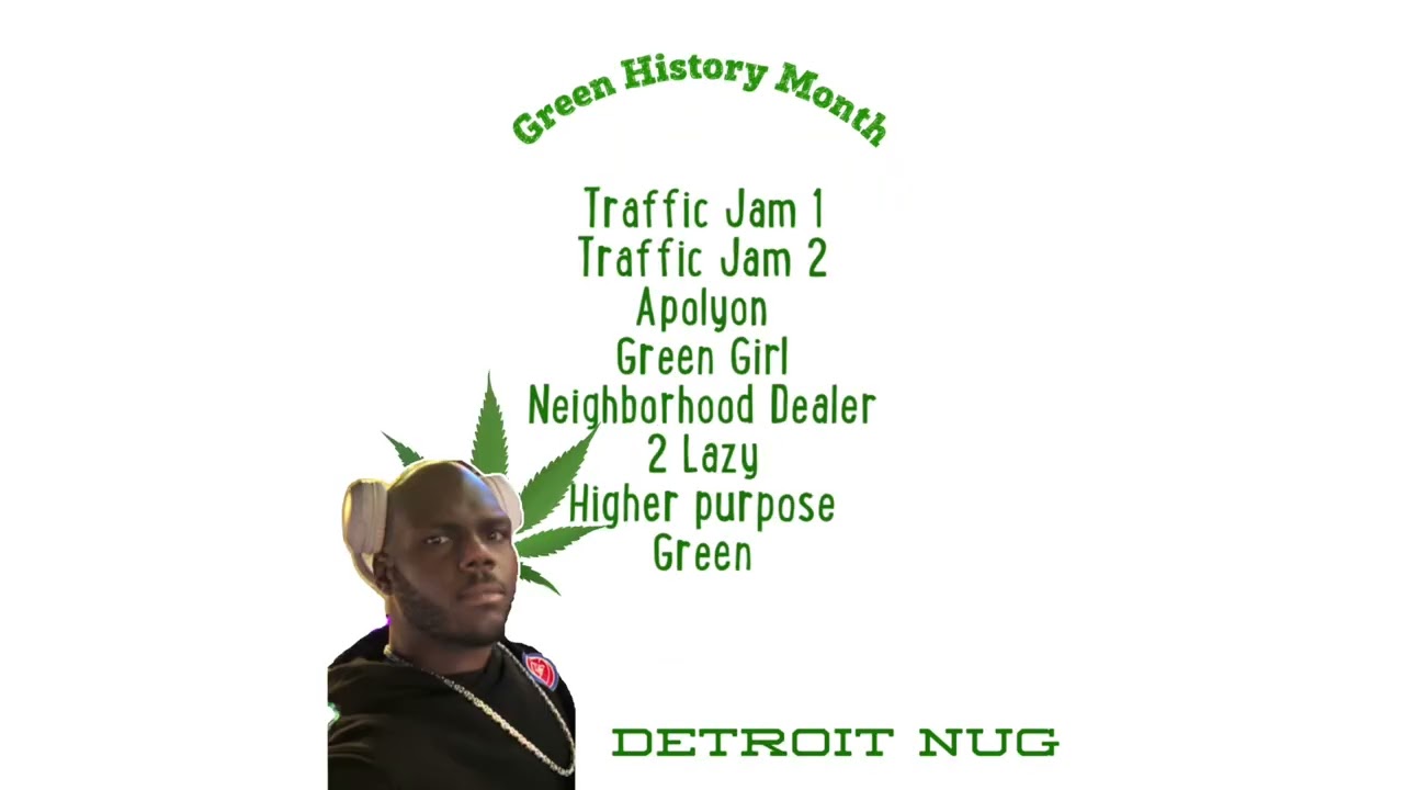 Detroit NUG - 2 Lazy (Green History Month Mixtape)