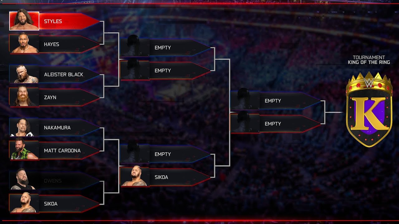 AJ Styles Vs CarMelo Hayes Semi qualifyingMatch. 
