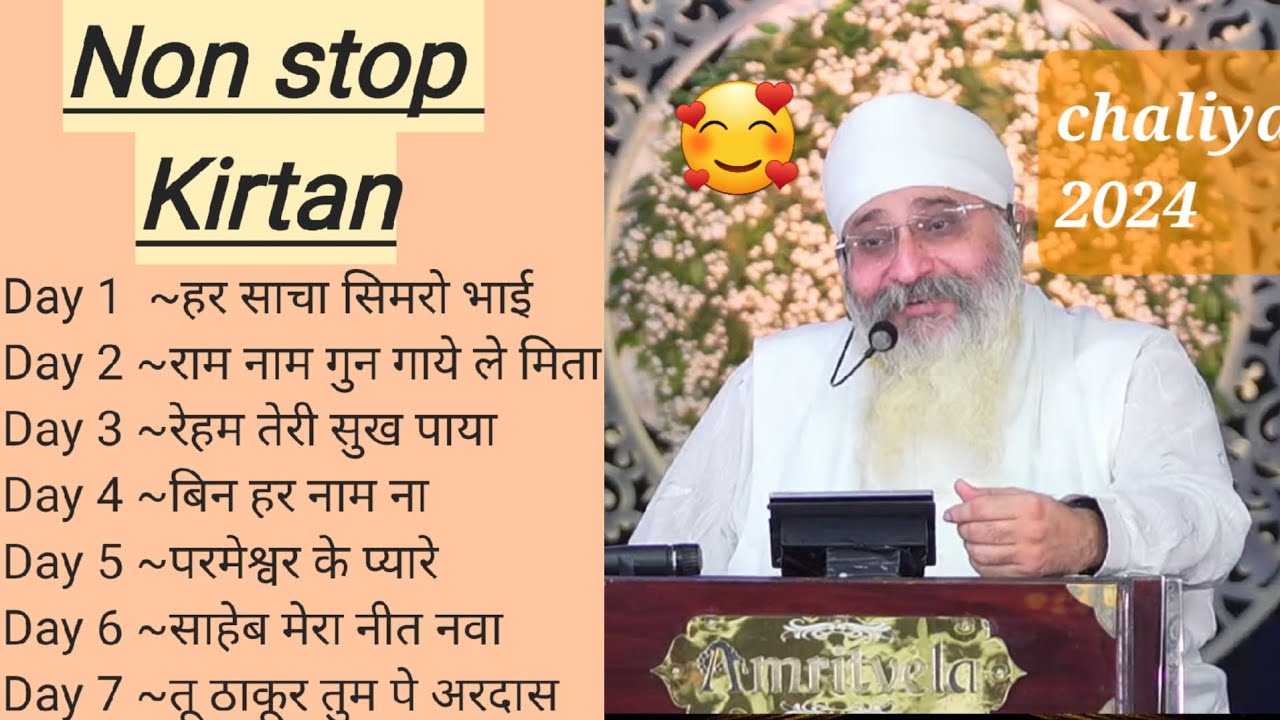 Non Stop Shabad Kirtan || Chaliya || Rinku Veer Ji #dhangurunanak #nonstopshabad #gurbanikirtan #ram