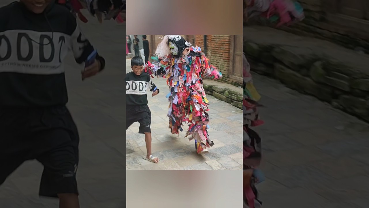 Lakhe samatyo samtyo k hunxa aba #lakhejatra #lakhe #lakhey # lubhulakhe