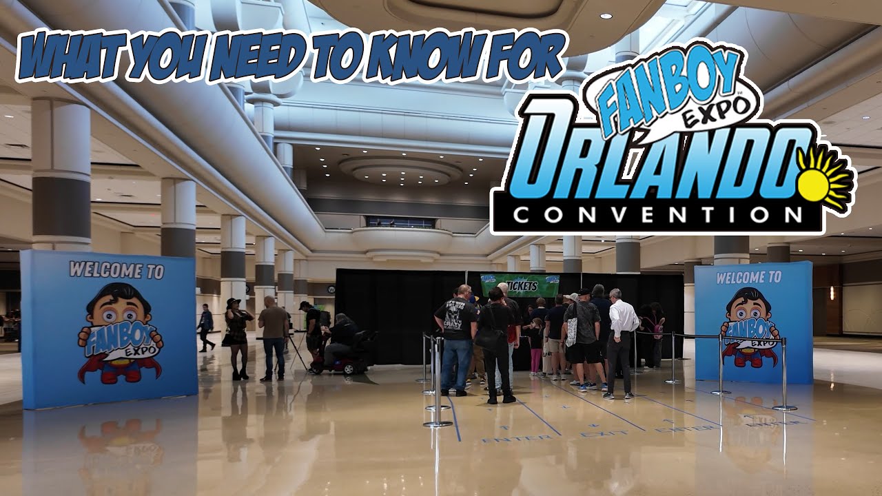 Посмотрите это видео перед посещением Orlando Fanboy Expo! Где забрать билеты и где проходит выст...