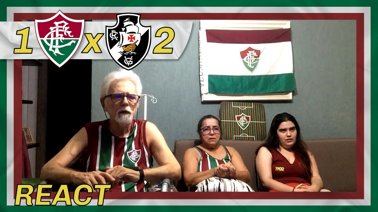 FAM&Iacute;LIA TRICOLOR REAGE A 2 VASCO X 1 FLUMINENSE - COPA DO BRASIL 2025