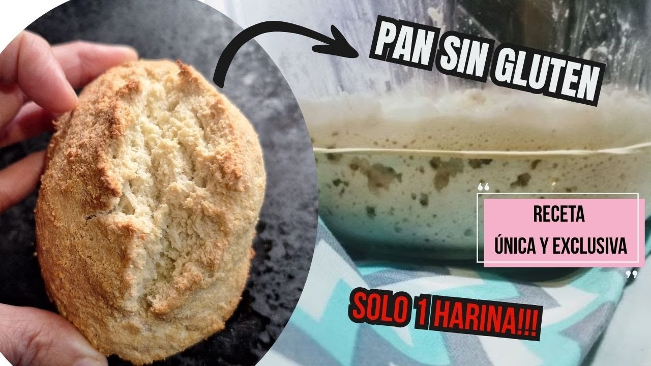 Nadie Hizo un Pan Así: Masa Madre Sin Gluten con 1 Sola Harina (sin PREMEZCLA)