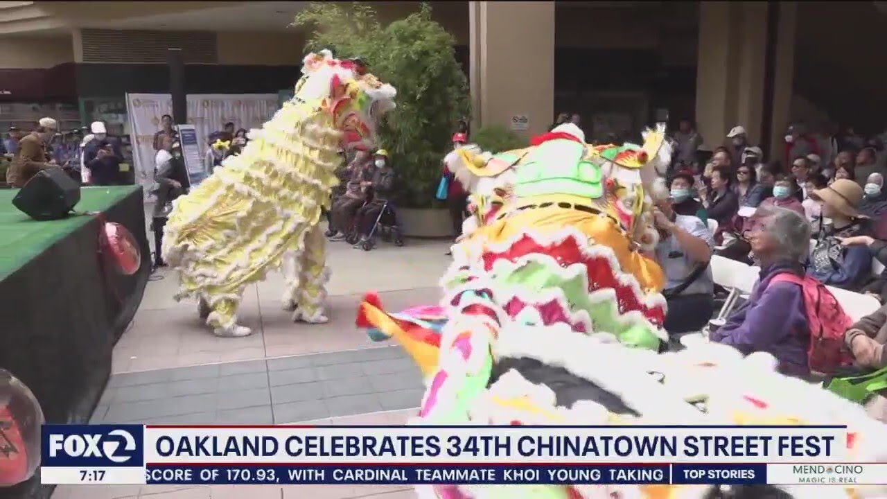 Oakland celebrates its 34th annual Chinatown street festival