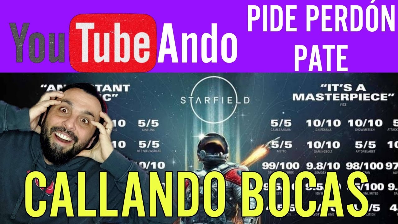 STARFIELD calla BOCAS - Nintendo Switch 2 que PS5 #YoutubeAndo