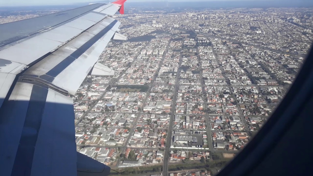 Pouso em Curitiba - 07 julho 2019