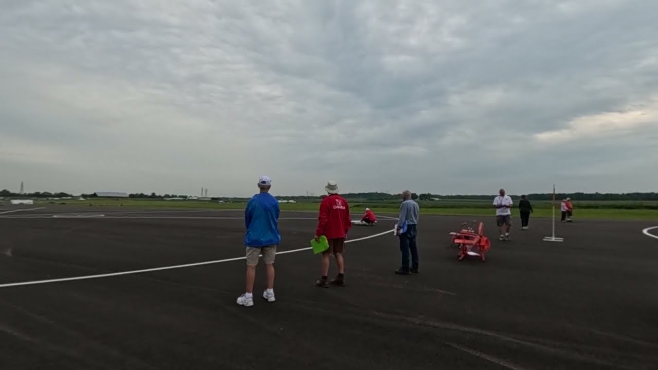 Liu Zheng Flight at FAI F2 2024 World Championships later round on circle 