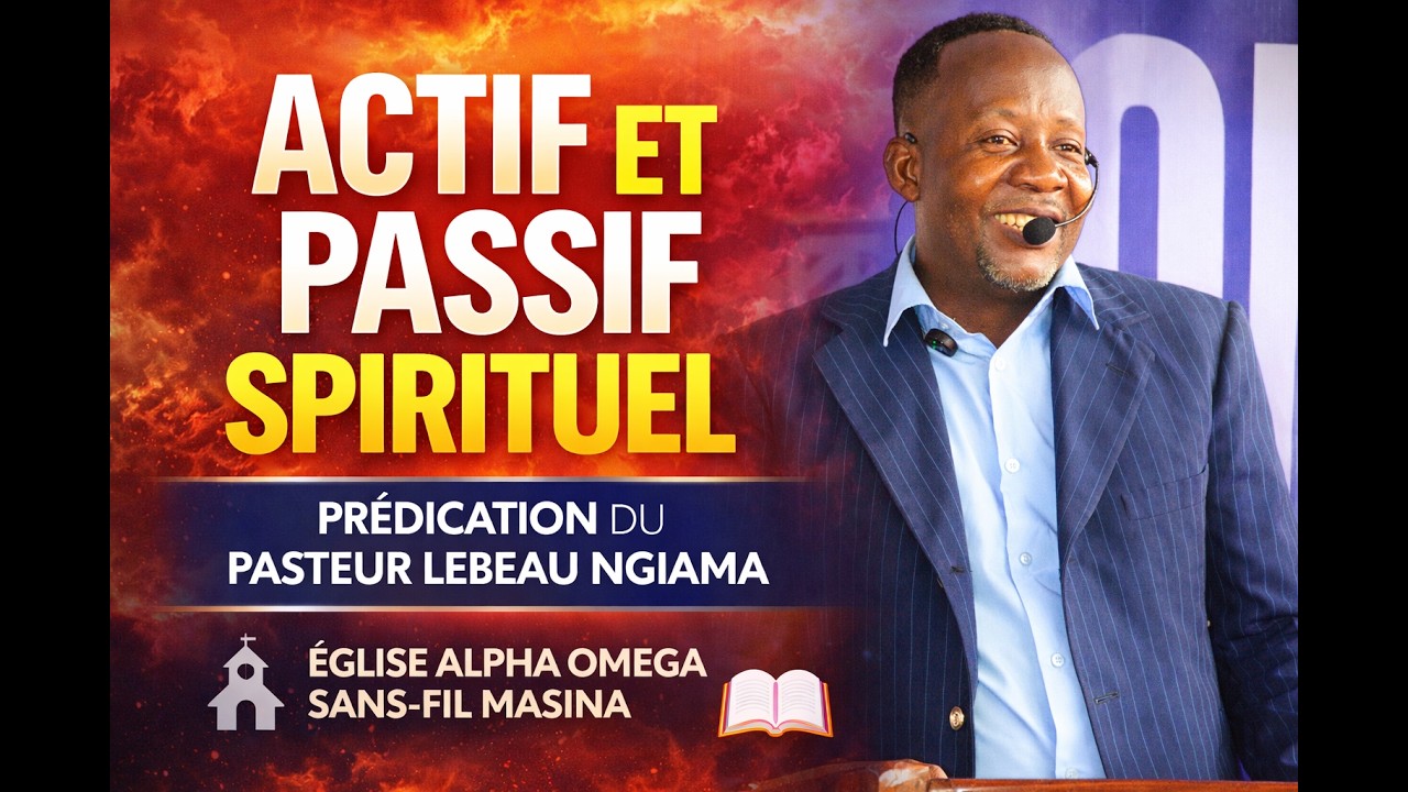 Actif et Passif Spirituel | Prédication du Pasteur Lebeau Ngiama | Église Alpha Omega Sans-Fil Masin