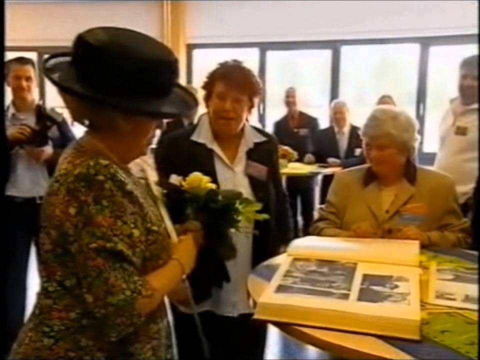 Beatrix op bezoek bij Pantar Amsterdam