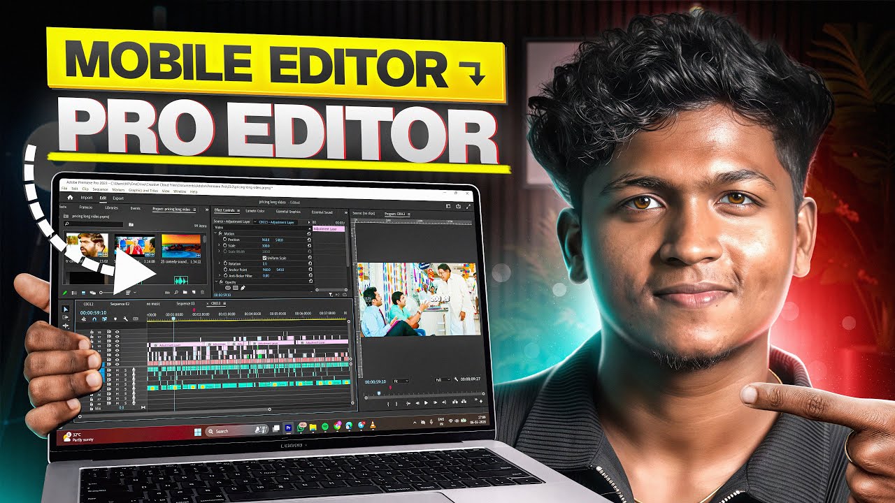 Mobile to PC Editor💻🔥 ஆகுறது எப்படி?🤔📈 | Nithin FTS | Tutorial Video | #pcediting 