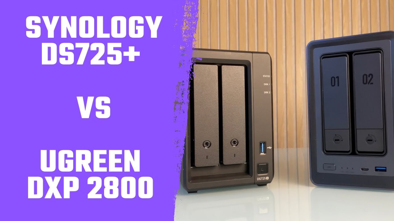 LE COMPARATIF DES NAS SURPUISSANT ! SYNOLOGY DS725+ VS UGREEN NAS DXP2800 ! ✅