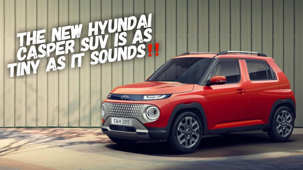 The Hyundai Casper A-Segment SUV Debuts Inspired By A Skateboard Trick