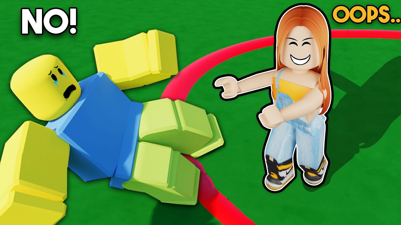 CHUPI! AKO LANG ANG PWEDE SA LOOB | ROBLOX Don't leave the circle!