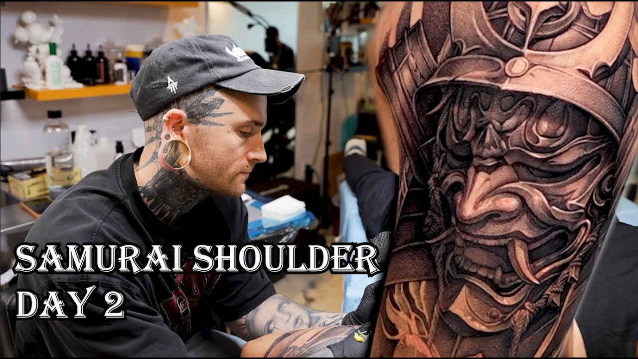 Tattoo Experience: Day 2 of Samurai Shoulders