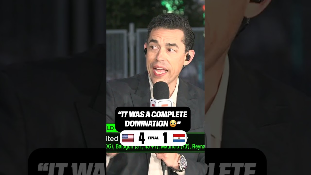 Herculez Gomez on USMNT's 4-1 win over Paraguay in their first 2026 World Cup match ⚽️