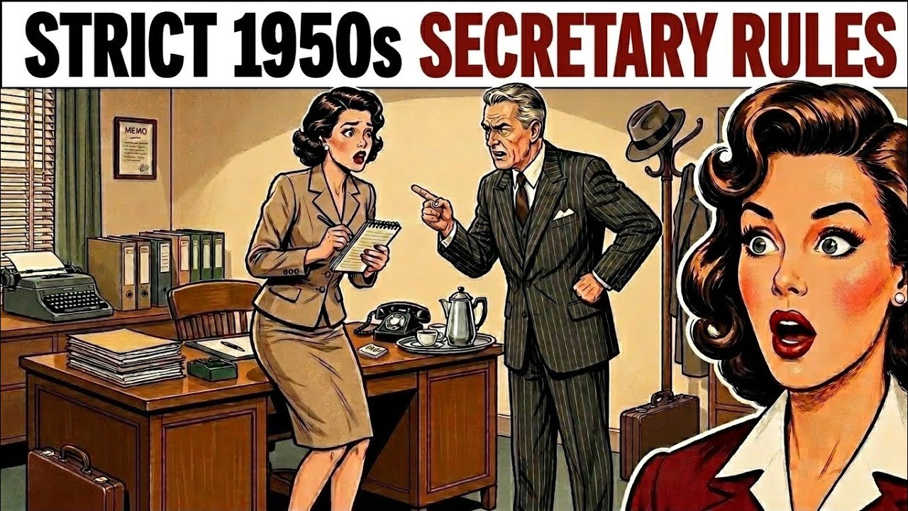 The UNSPOKEN Rules Every 1950s Secretary Followed