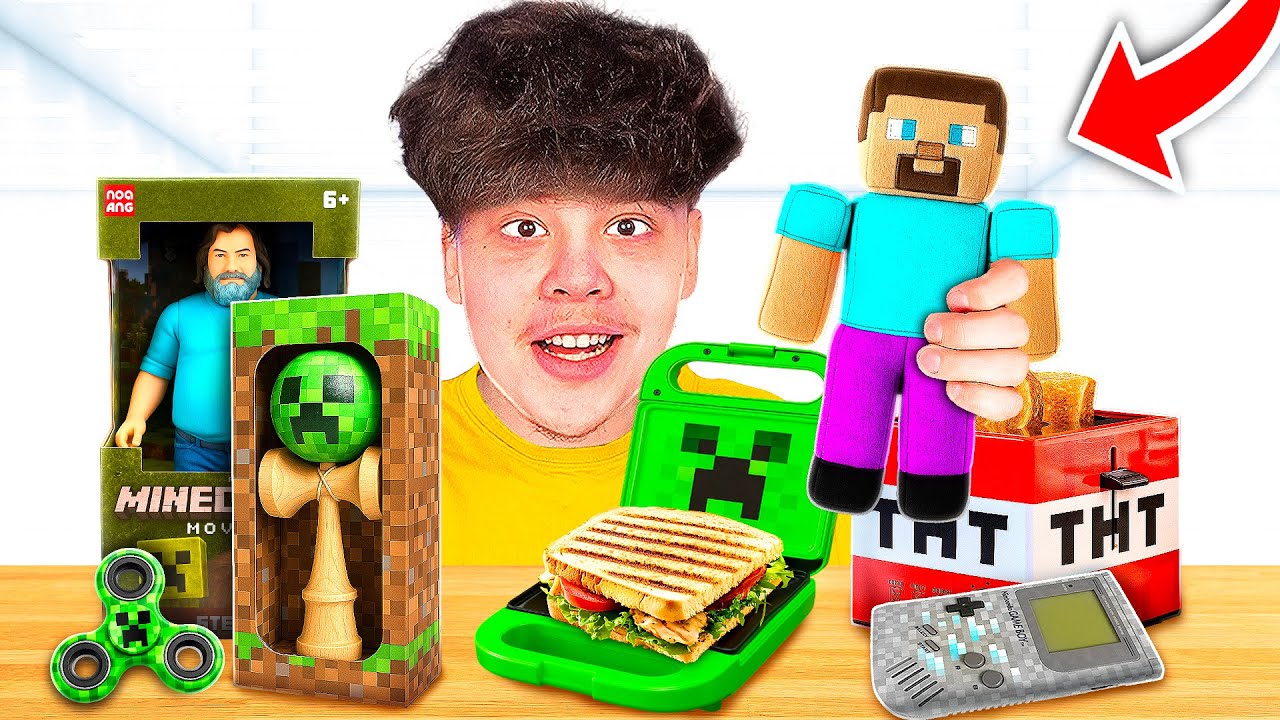Testez 100 Produse FAKE cu Minecraft !