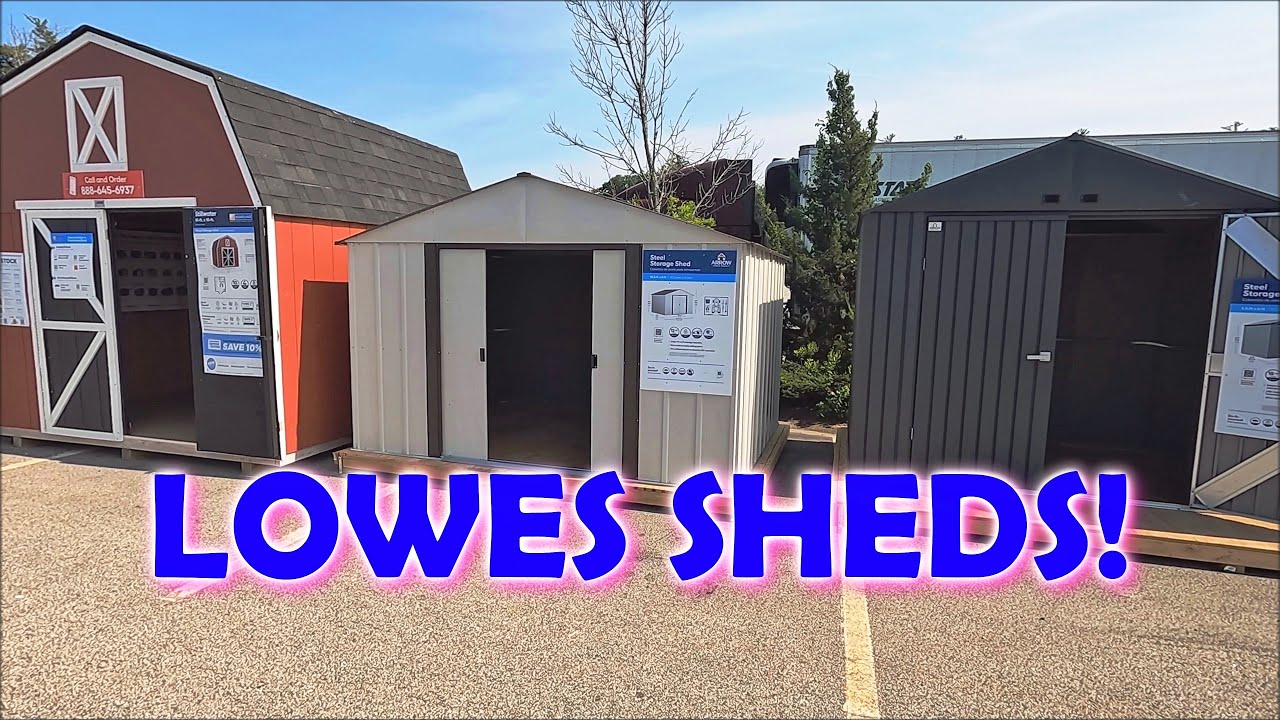 🧢Выставка инвентаря LOWES SHED 2023